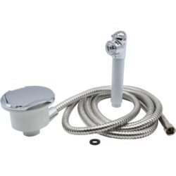 Osculati Chromed Shower Box with Mizar Push-Button Shower
