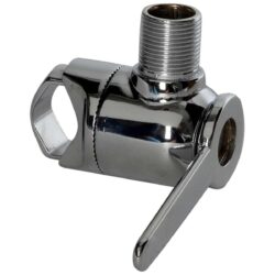 Scout PA-43 Two Way Chromed Brass Rail Mount