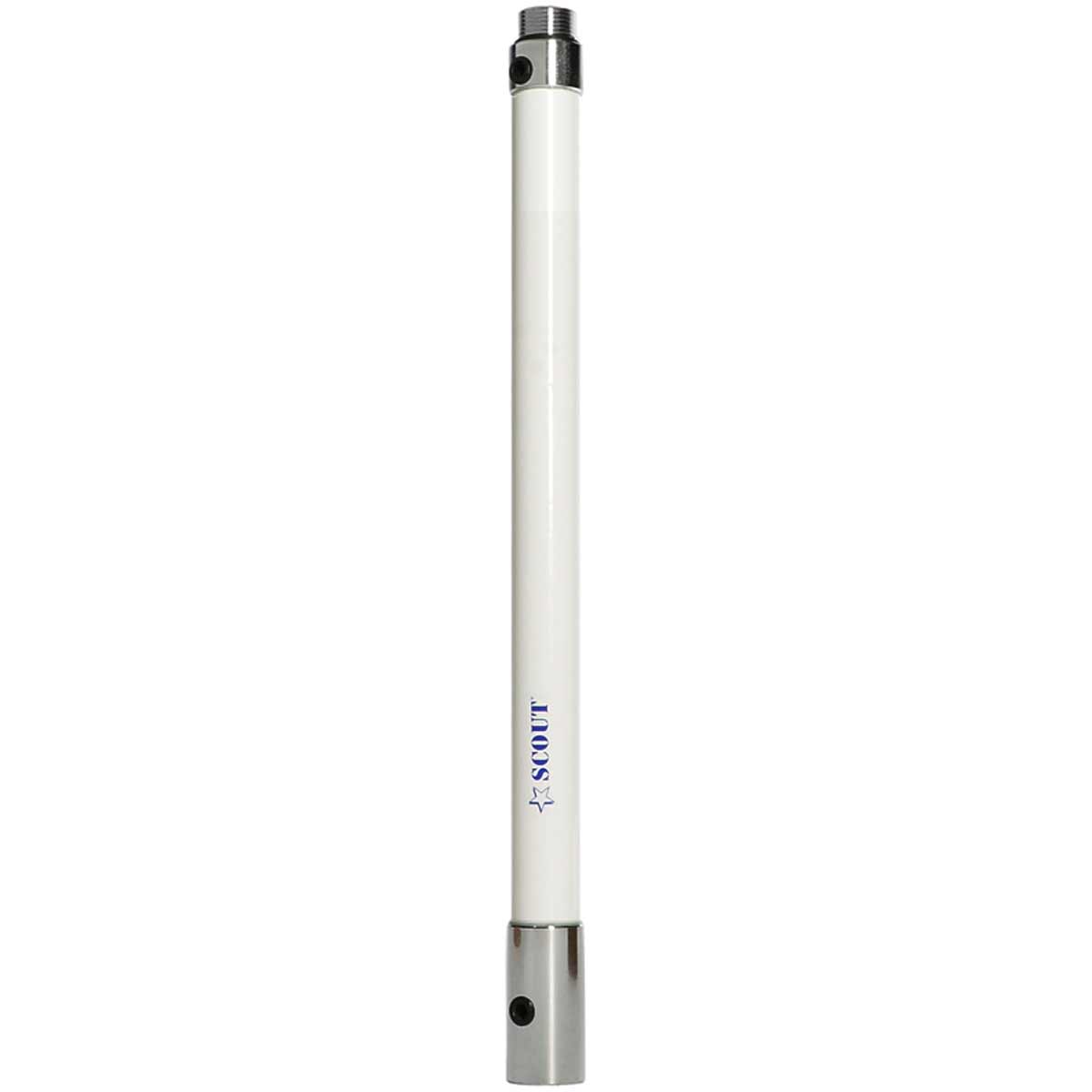 Scout PA-10 HD Fibreglass Antenna Extension Mast 0.5m (1" x 14 Thread) 1 Scout PA-10 HD Fibreglass Antenna Extension Mast