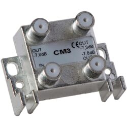 Scout CM3 3-Way Coaxial Splitter