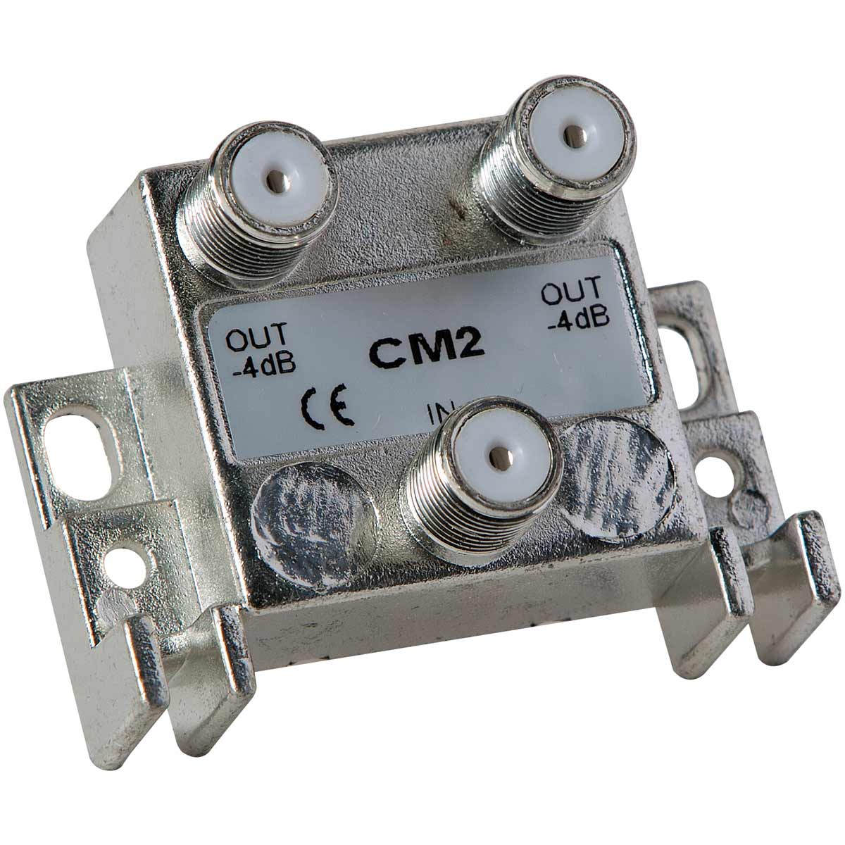 Scout CM2 2-Way Coaxial Splitter with F-type Connectors 1 Scout CM2 2-Way Coaxial Splitter