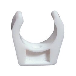 AG White Flexible 3/4" Maclow Clips