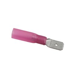 AMC Red Heat Shrink Male Spade Terminal