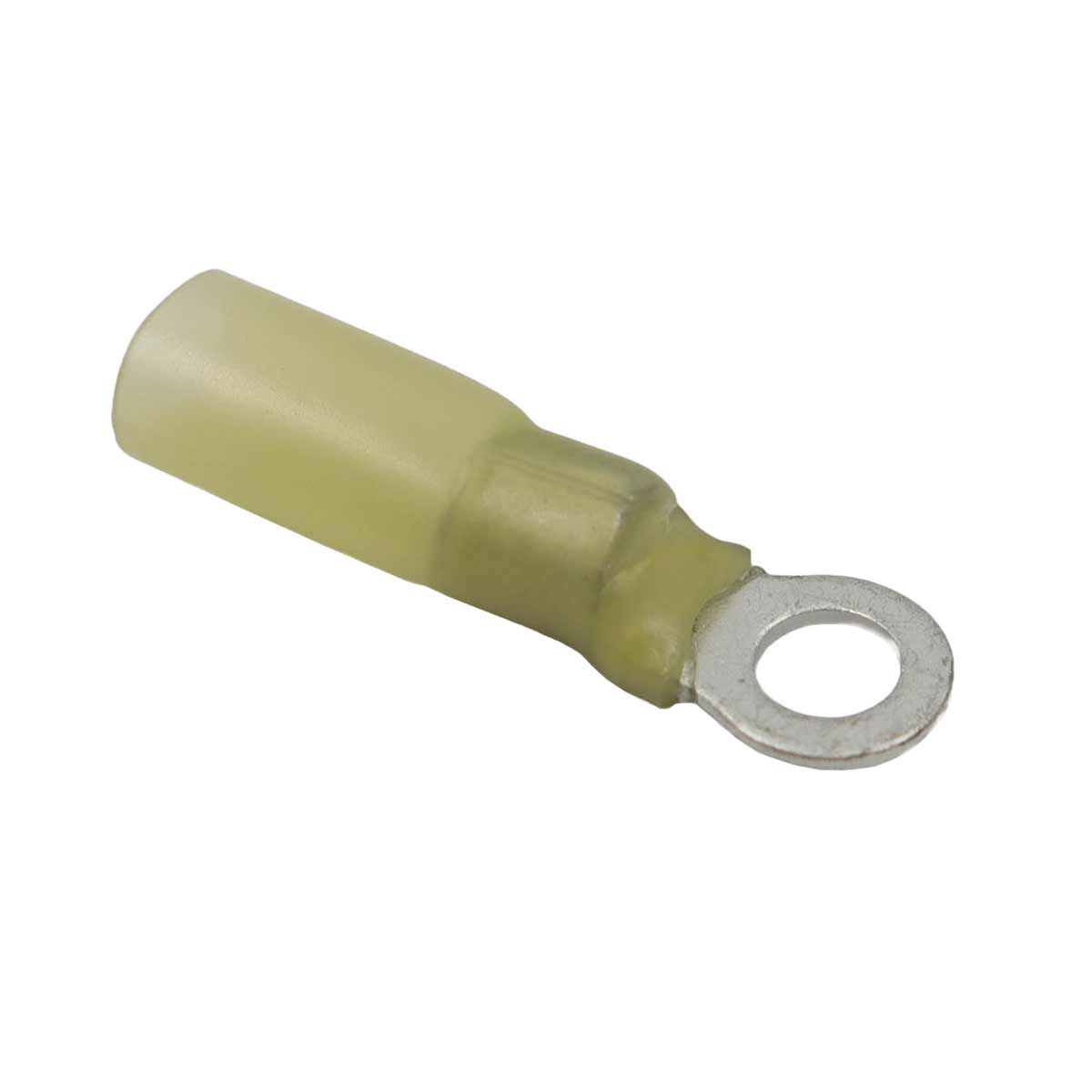 AMC Yellow Heat Shrink Ring Terminal (5.3mm ID / 100 Pack) 1 AMC Yellow Heat Shrink Ring Terminal