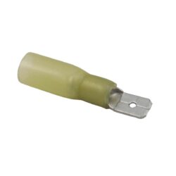 AMC Yellow Heat Shrink Male Spade Terminal