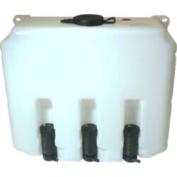 Windscreen Washer Tank with 3 x 24V Pumps