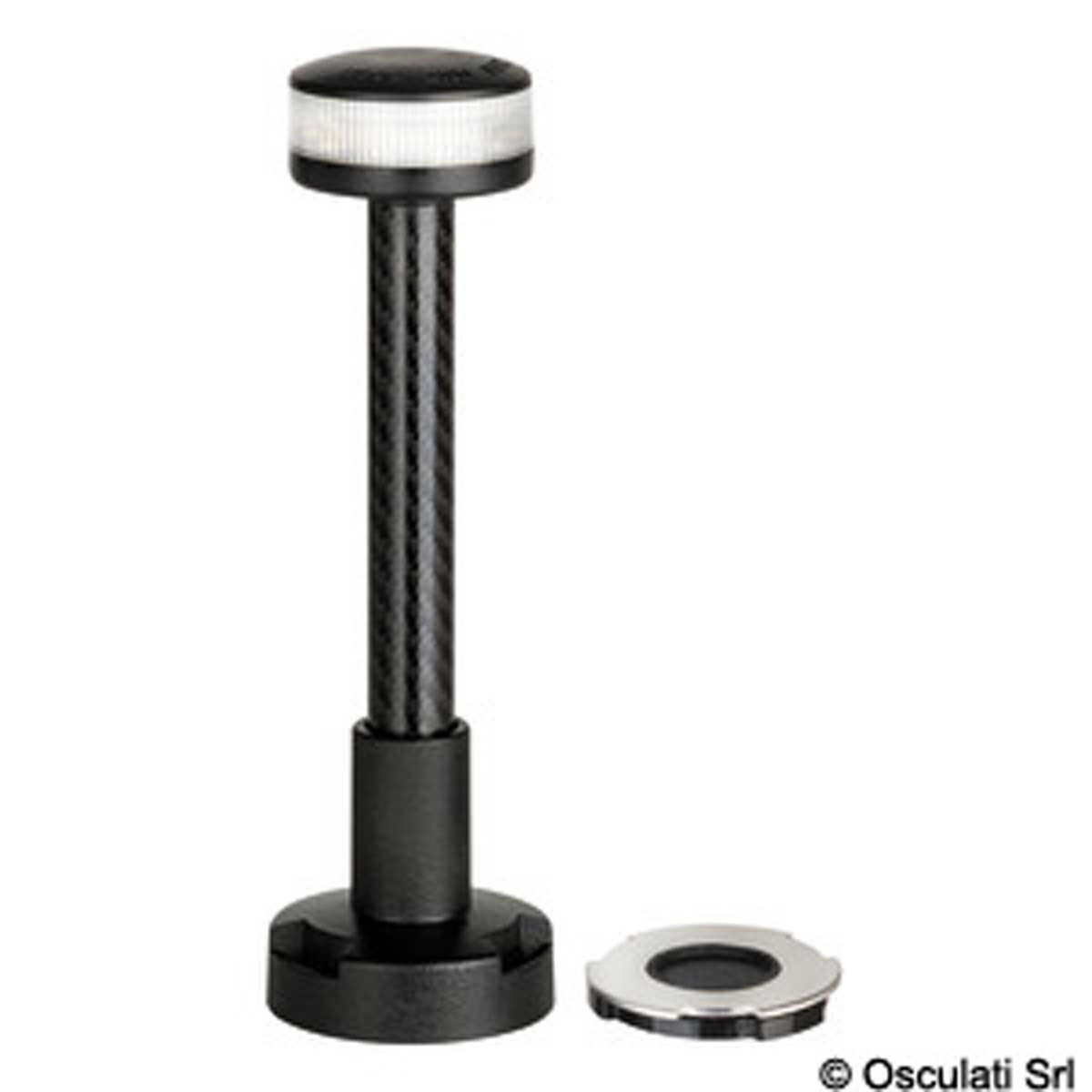 Osculati All Round White Pole Light Wireless Contact 12V 60cm 1 Osculati All Round White Pole Light