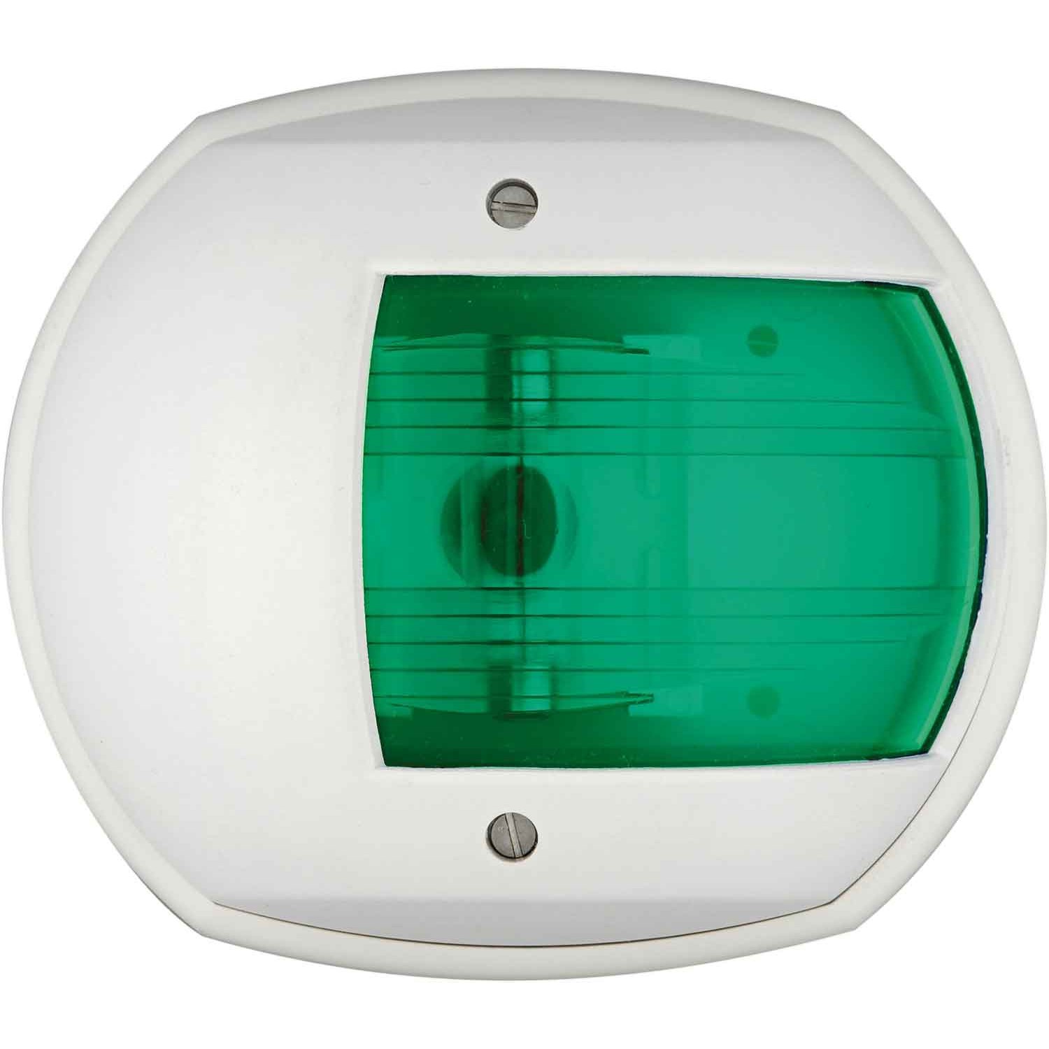 Maxi Starboard Green Navigation Light (White Case / 12V / 15W) 1 Maxi Starboard Green Navigation Light