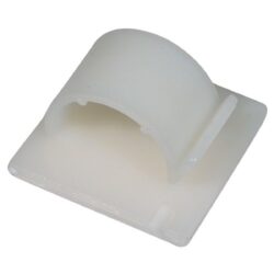 AMC Cable Mounting Clips 25 x 25mm 7.7mm ID (Pack of 100)
