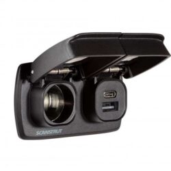 Scanstrut Multi-F2 Flip Pro USB A/C & 12V Power Socket