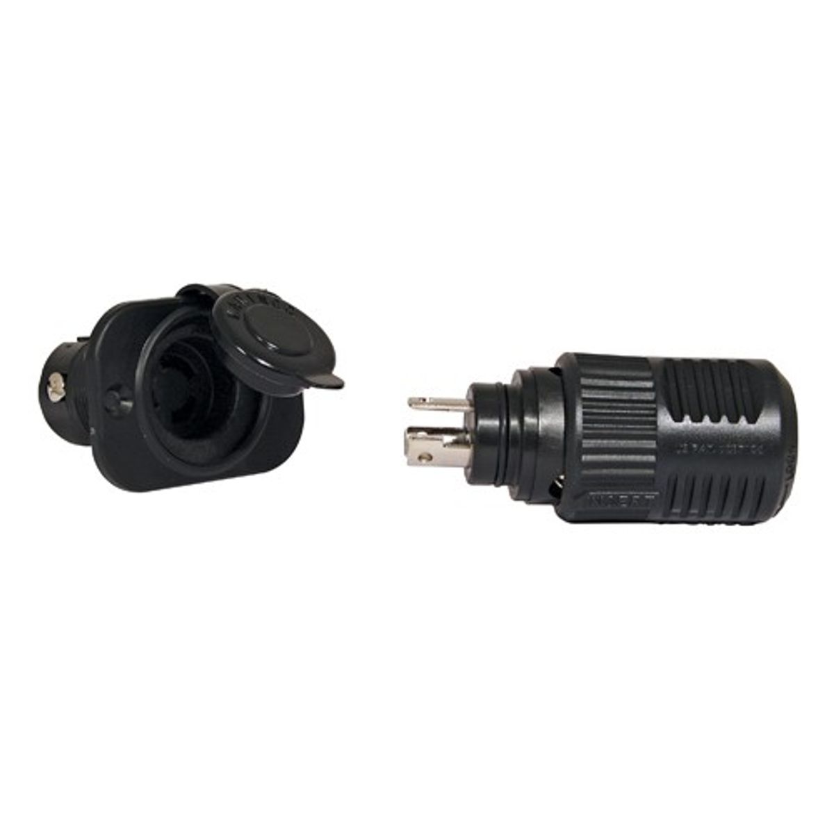 Marinco Connect Pro 3 Wire Plug & Socket 12/24V 40A 1 Marinco Connect Pro 3 Wire Plug & Socket 12/24V 40A