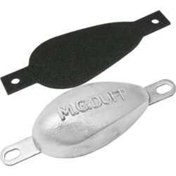 MG Duff ZD77 Pear Shaped Zinc Hull Anode