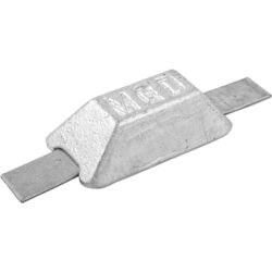 MG Duff ZD75 Straight Zinc Hull Anode