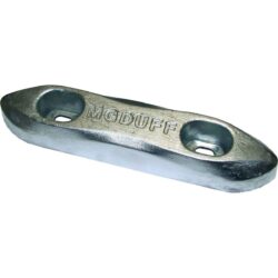 MG Duff ZD72B Straight Zinc Hull Anode for Salt Waters (12.0kg / Bolt)