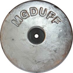 MG Duff AD55 Disc Shaped Aluminium Hull Anode