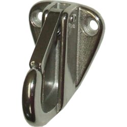 Osculati Stainless Steel Plate Hook with Spring Catch