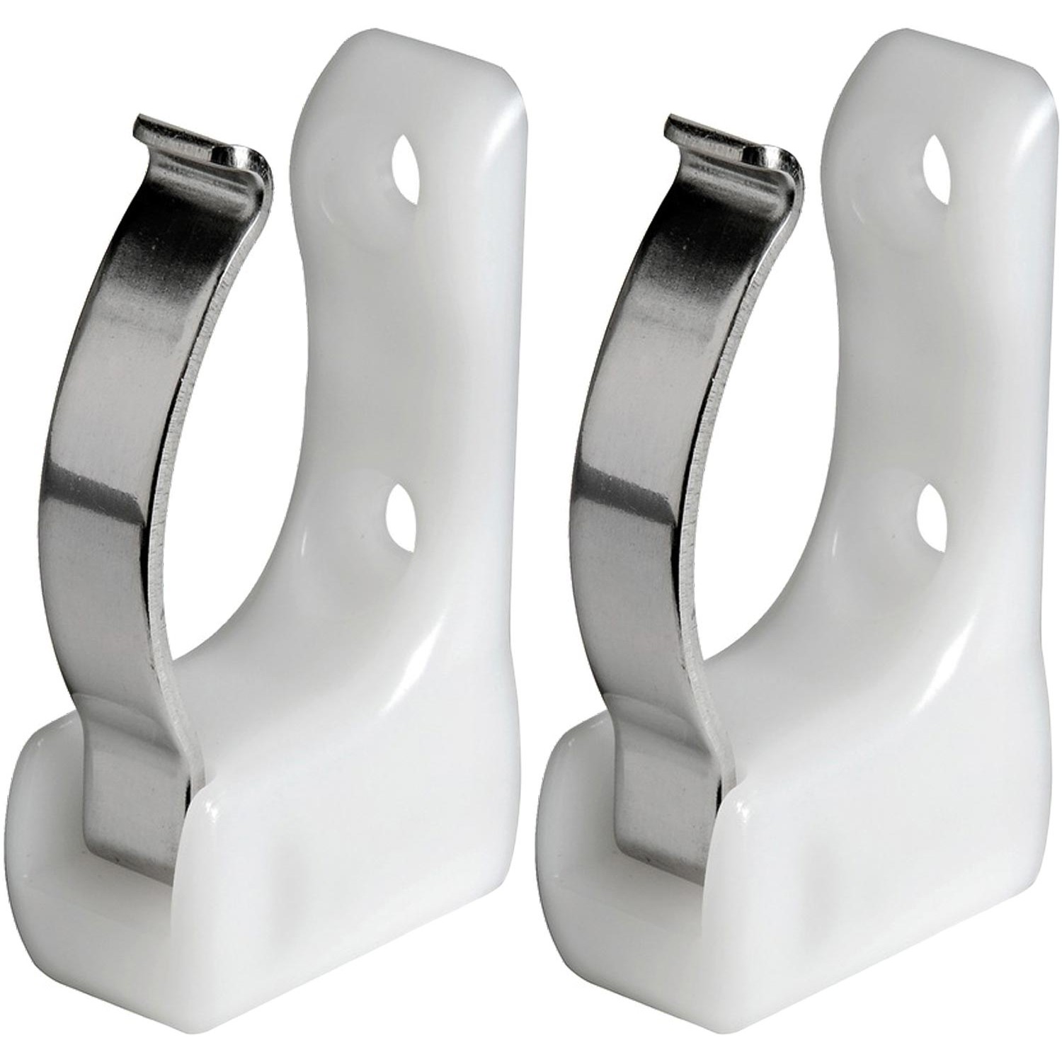 Osculati Sprung Pole Clips for 25-35mm Poles (Per Pair) 1 Osculati Sprung Pole Clips