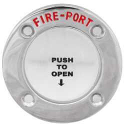 Stainless Fire Port for Fire Extinguishers