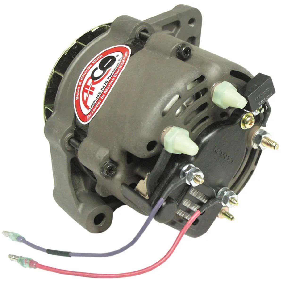 Arco Marine Alternator 60050 for Mercruiser, Volvo Engines (12V / 55A) 1 Arco Marine Alternator 60050