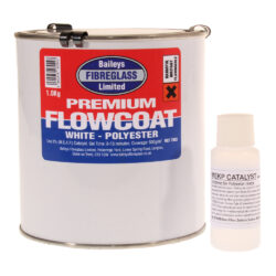 Baileys Premium Flowcoat in Brilliant White