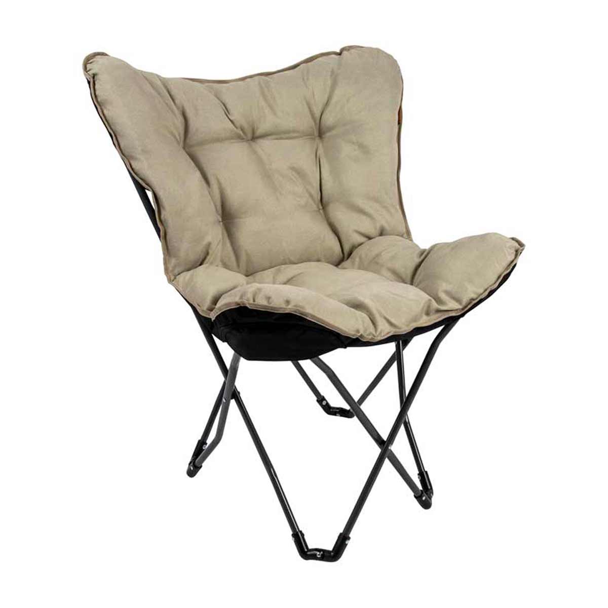 Bo-Camp Urban Collection Butterfly Chair Redbridge M Beige 1 Bo-Camp Urban Collection Butterfly Chair Redbridge M Beige