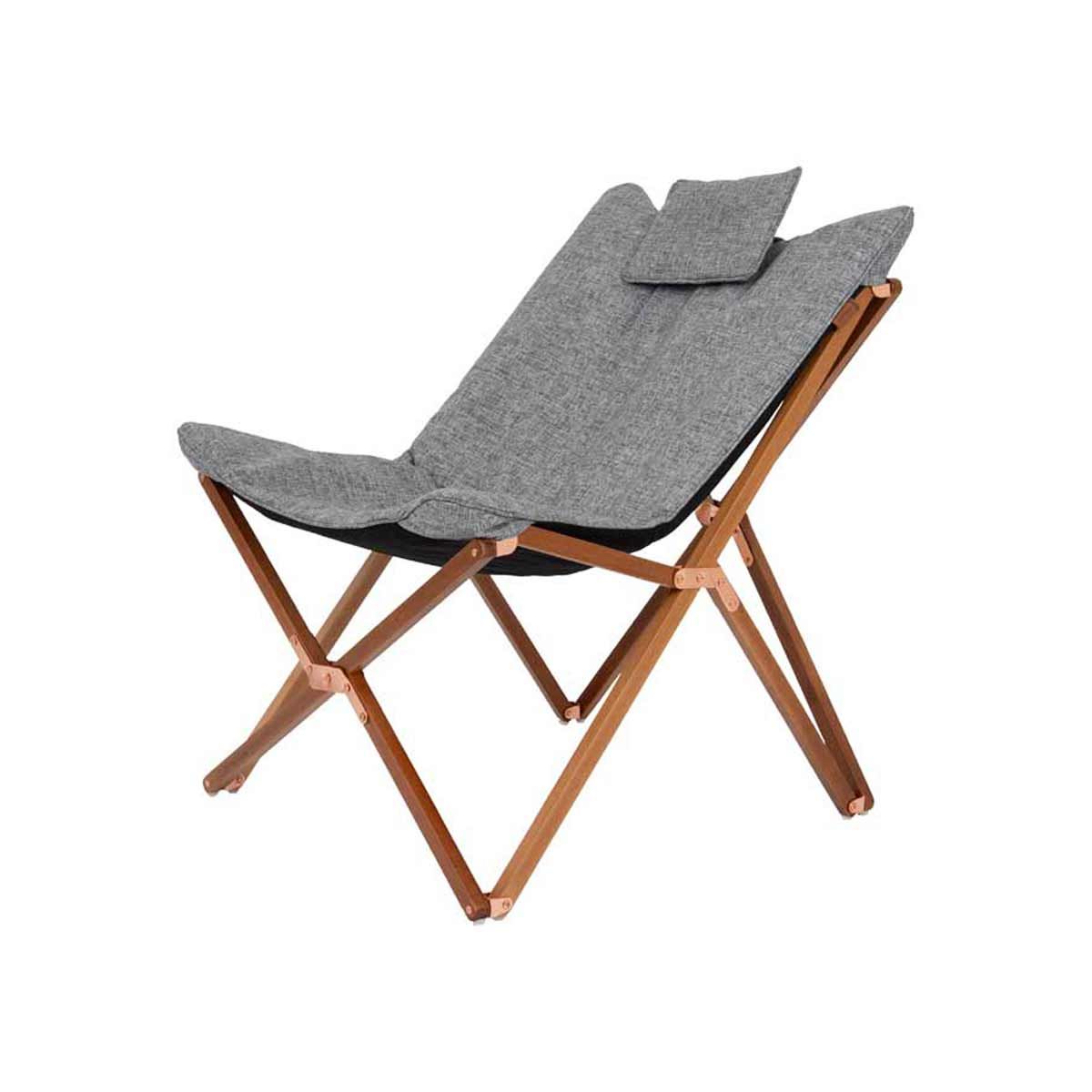 Bo-Camp Urban Collection Relax Chair Bloomsbury M Grey 3 Bo-Camp Urban Collection Relax Chair Bloomsbury M Grey - Image 3