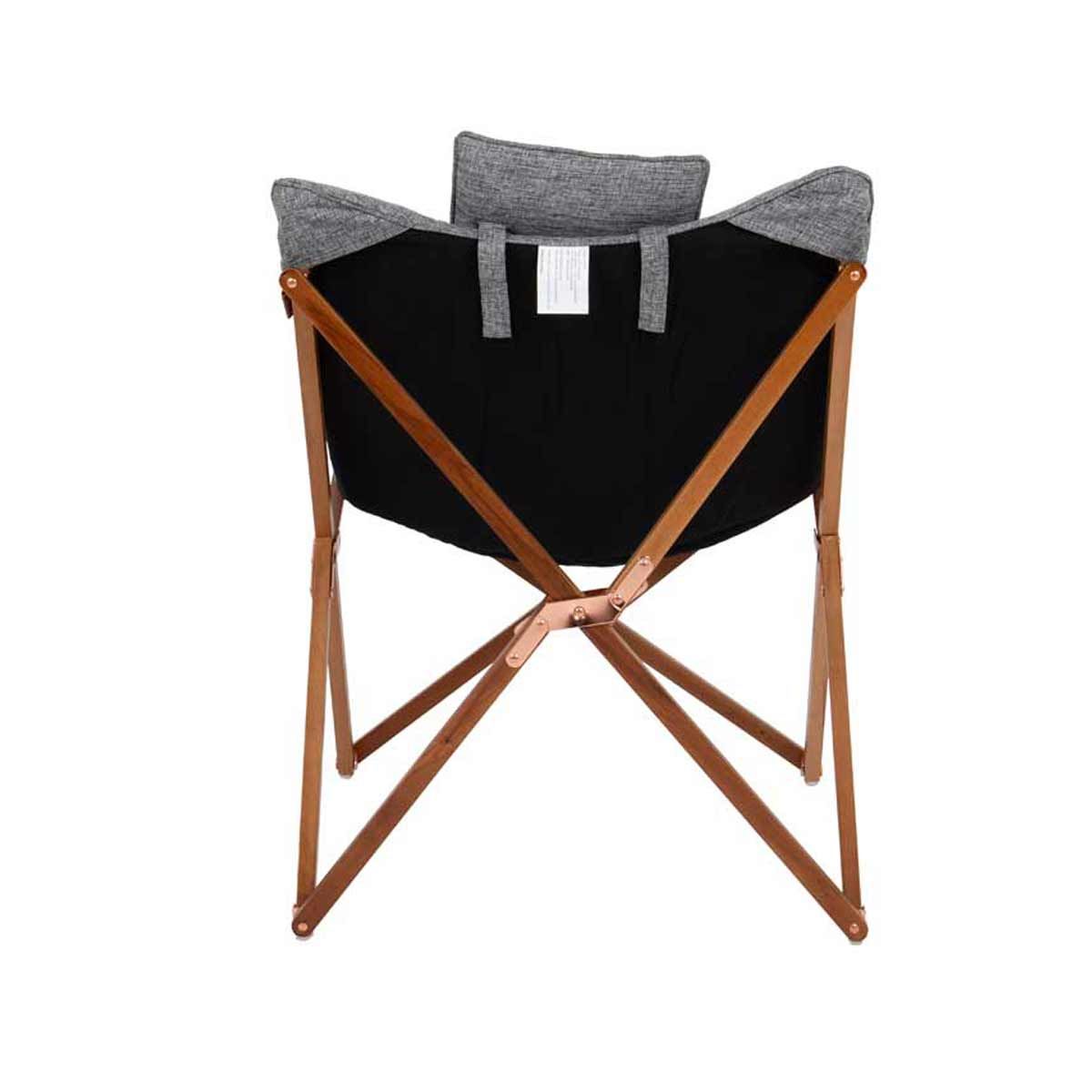 Bo-Camp Urban Collection Relax Chair Bloomsbury M Grey 5 Bo-Camp Urban Collection Relax Chair Bloomsbury M Grey - Image 5