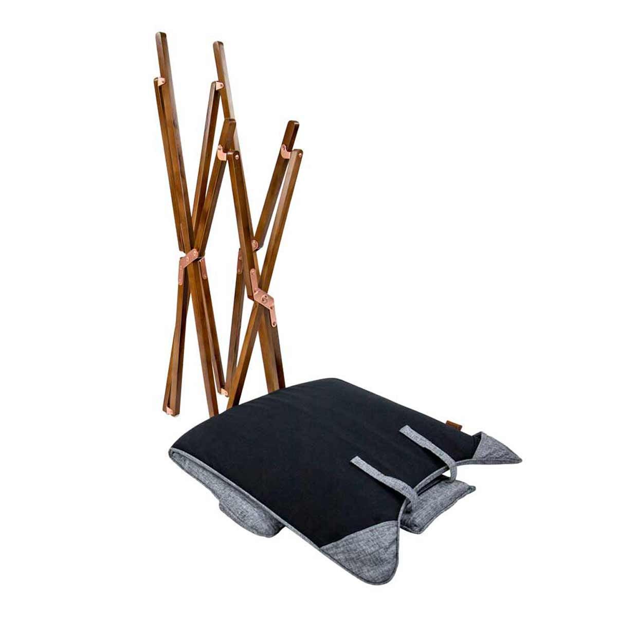 Bo-Camp Urban Collection Relax Chair Bloomsbury M Grey 7 Bo-Camp Urban Collection Relax Chair Bloomsbury M Grey - Image 7