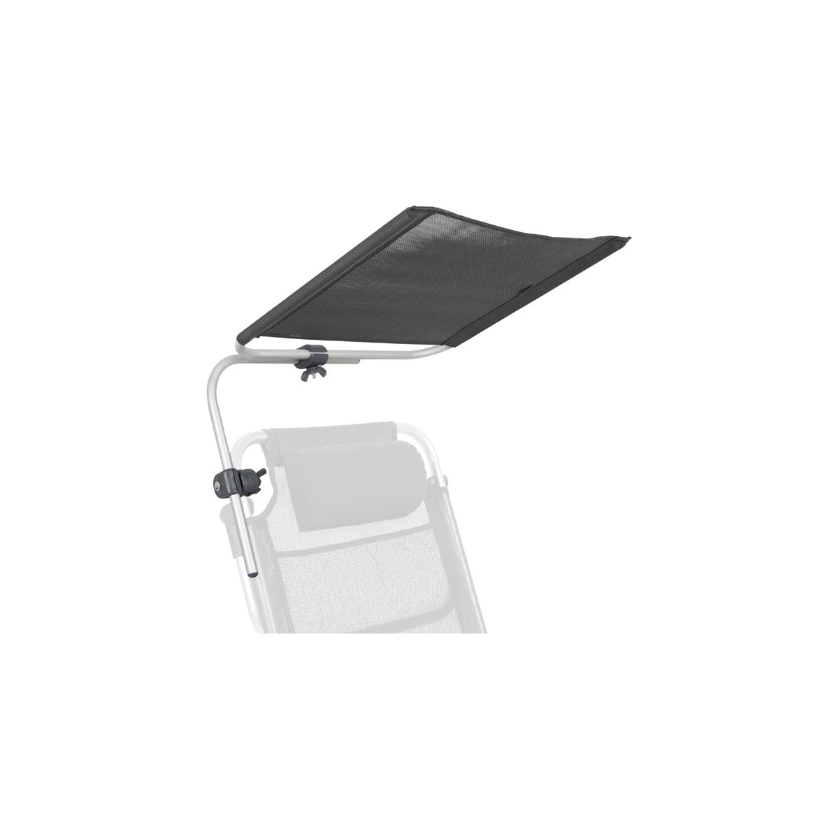 Bo-Camp Sunshade for Chair Textile Grey 1 Bo-Camp Sunshade for Chair Textile Grey