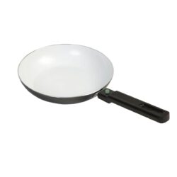 Bo-Camp Frying Pan Sprint Removable Handle Black/White