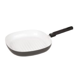 Bo-Camp Grill Pan Sprint Removable Handle Black/White