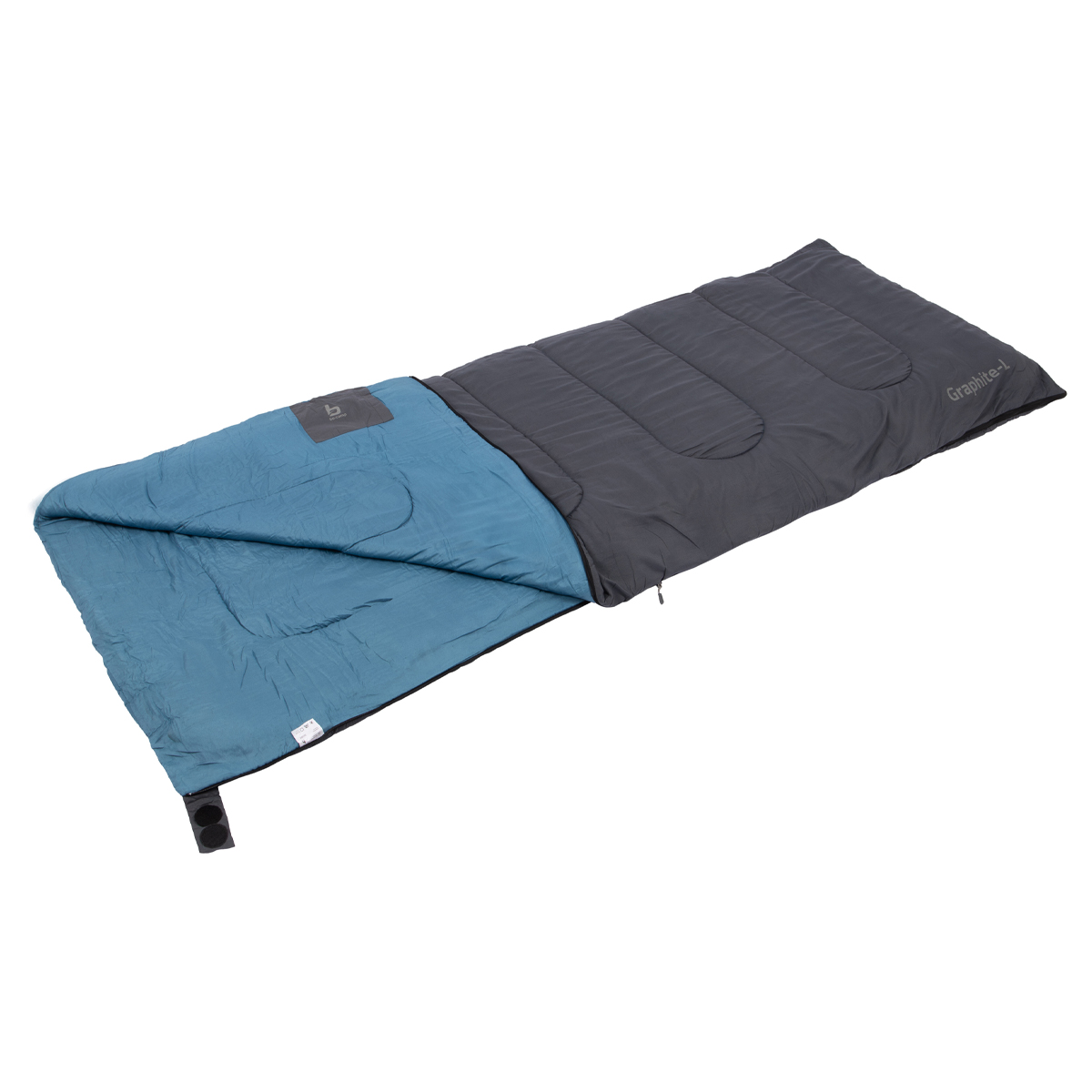 Bo-Camp Sleeping Bag Graphite L 1 Bo-Camp Sleeping Bag Graphite L