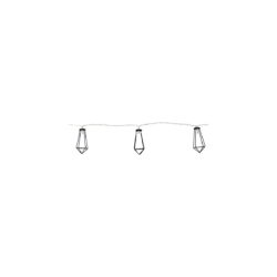 Bo-Camp Industrial Collection Light Garland Galvanised Steel