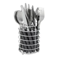 Bo-Camp Cutlery Set with Basket