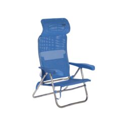 Crespo Beach Chair AL/205 Compact in Blue