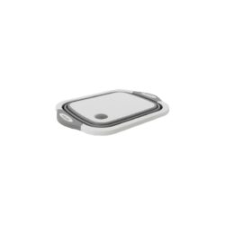 Gimex Cutting Board Foldable in Grey/White