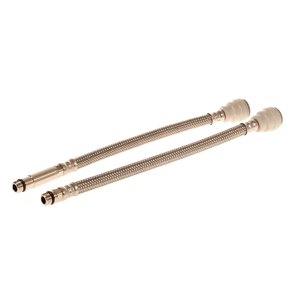 JG Speedfit White Flexi Hose (15mm x 12mm / 2 Pack) 1 JG Speedfit White Flexi Hose