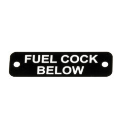 AG Fuel Cock Below Label