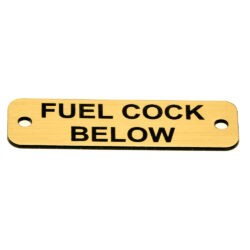 AG Fuel Cock Below Label