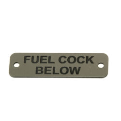 AG Fuel Cock Below Label
