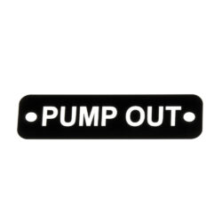 AG Pump Out Label