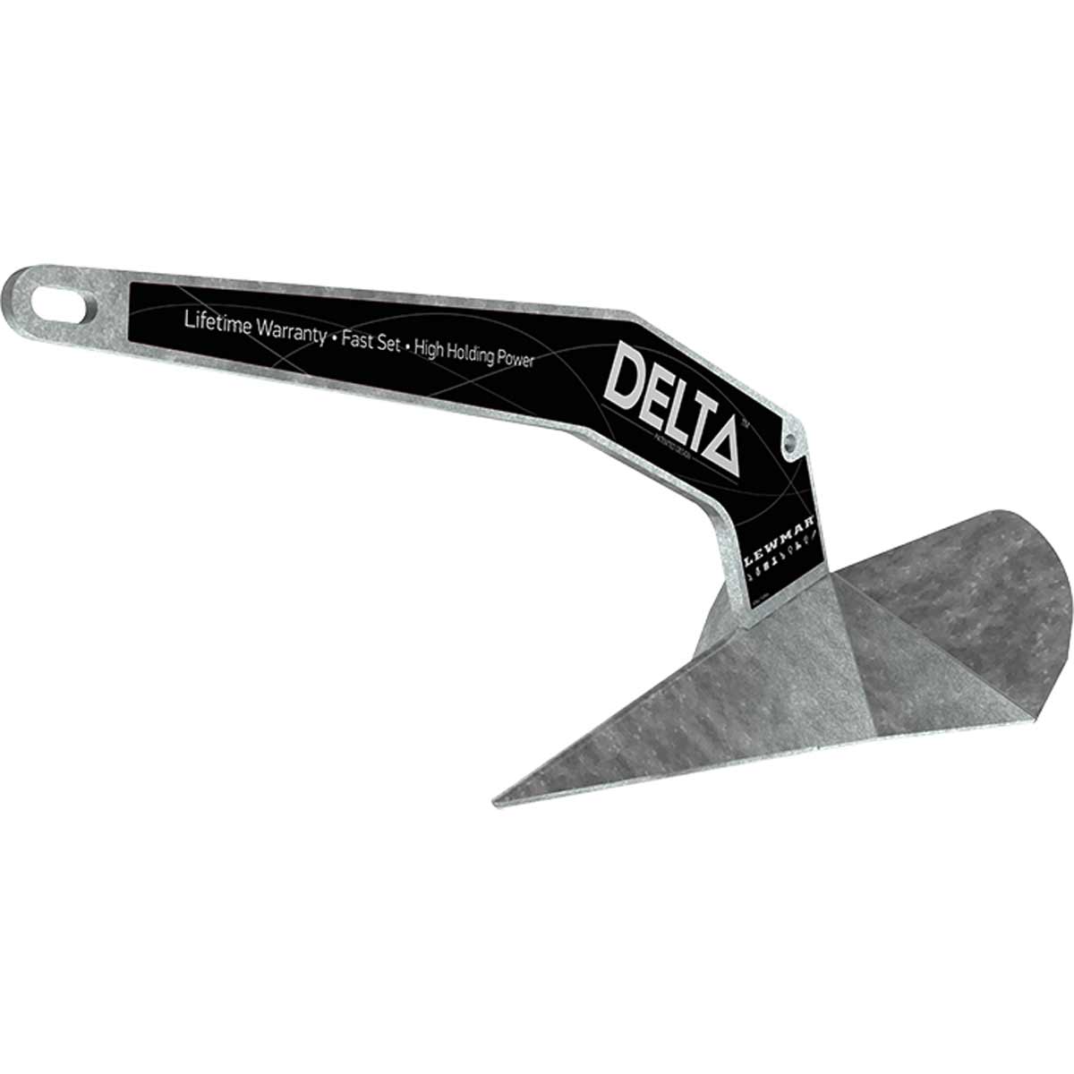Lewmar Delta Plow Anchor (4kg / Galvanised Steel) 1 Lewmar Delta Plow Anchor (4kg / Galvanised Steel)