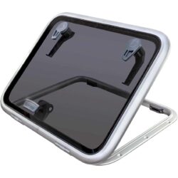 Lewmar Low Profile Hatch with Stay (Size 54 / Smoke Grey)