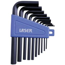 Laser Tools Metric Hex Key Set 10-Piece