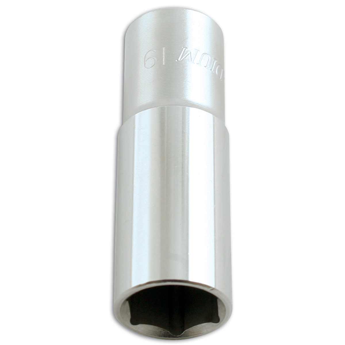 Laser Tools 14mm Single Hex Socket Bit with 1/2" Drive (Deep) 1 Laser Tools 14mm Single Hex Socket Bit