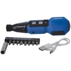 Laser Tools Electric Screwdriver Set with LED Light