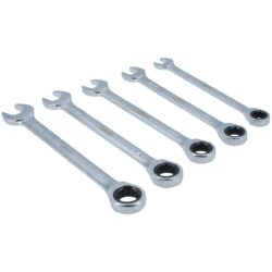 Laser Tools Ratchet Ring Combination Spanner Set