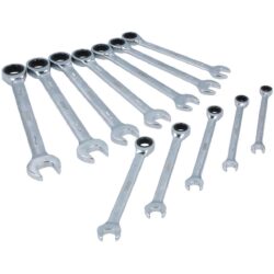 Laser Tools Ratchet Ring Combination Spanner Set