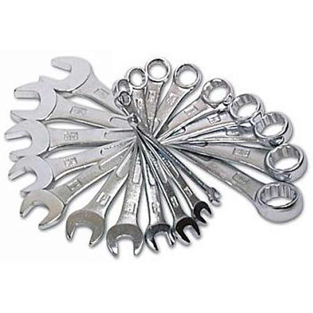 Kamasa Combination Spanner Set 22-Piece (6mm to 19mm / 1/4" to 7/8") 1 Kamasa Combination Spanner Set