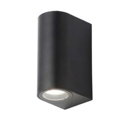 Iona LED GU10 Wall Up/Down Light Black